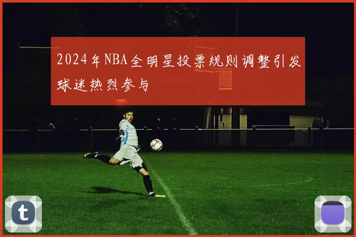 2024年NBA全明星投票规则调整引发球迷热烈参与