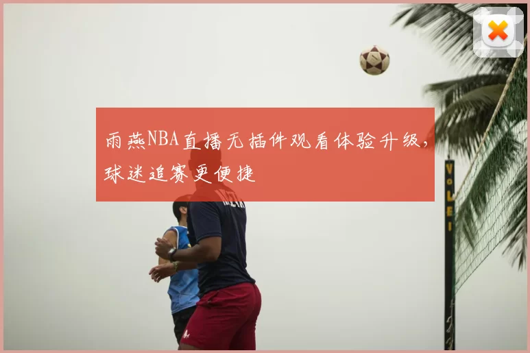 雨燕NBA直播无插件观看体验升级，球迷追赛更便捷